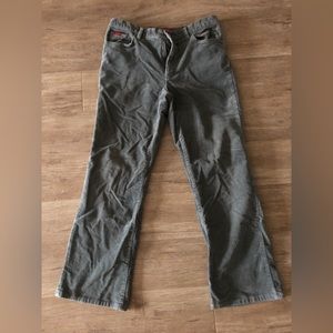 Army Green Corduroy Pants